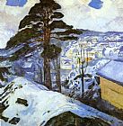 Famous Winter Paintings - Winter Kragero